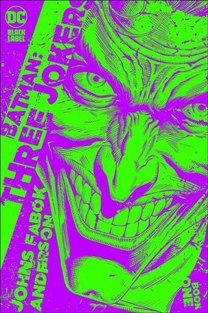 Batman: Three Jokers issue 1-F Jason Fabok 1:25 Green & Purple Cover