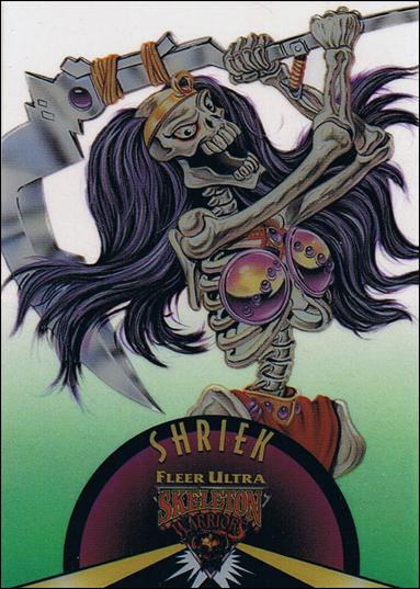 Fleer Ultra Skeleton Warriors (Suspended Animation Subset) card 10 Shriek