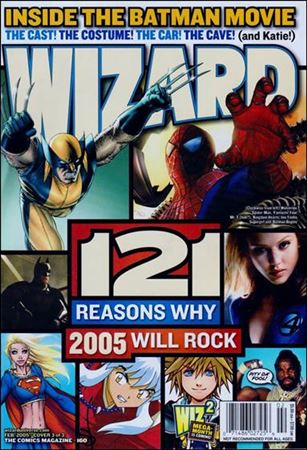 Wizard: The Comics Magazine issue 160-C 2005 Collage Cover
