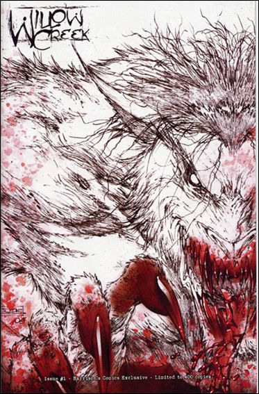 Willow Creek issue 1-C Harrison's Comics Cover 1/400