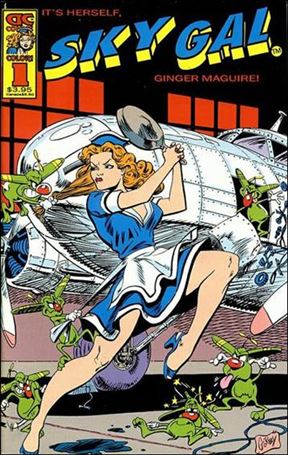 Sky Gal issue 1-B Unbagged Cover