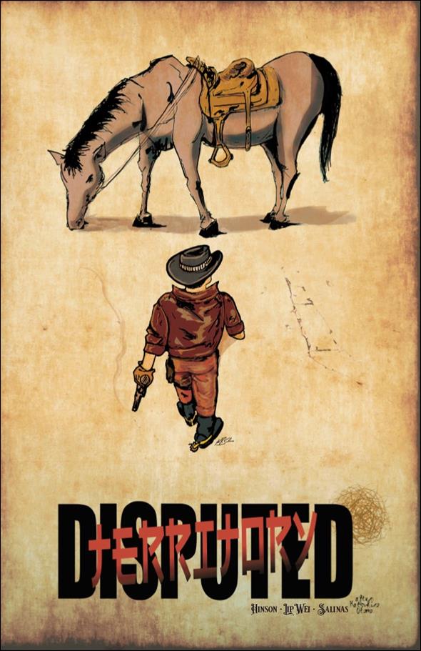Disputed Territory issue 1-E Ken Salinas Manga Homage Cover 