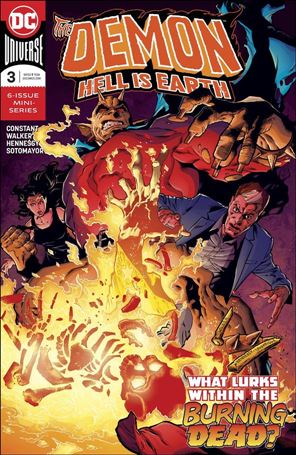 Demon: Hell is Earth issue 3 Brad Walker Cover