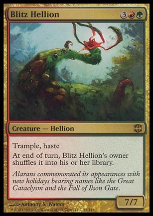 Magic The Gathering: Alara Reborn (Base Set) card 49 Blitz Hellion