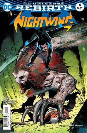 Nightwing (2016) issue 4 Javier Fernandez Cover