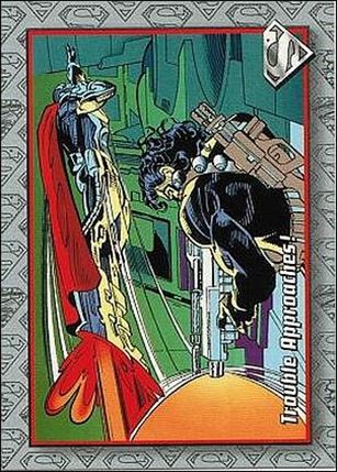 Return of Superman (Base Set) card 77 Trouble Approaches!