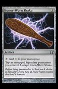 Magic the Gathering: Champions of Kamigawa (Base Set) card 254 Honor-Worn Shaku