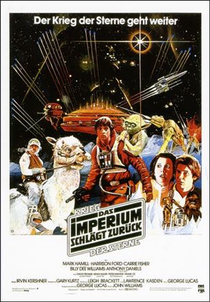 Star Wars: The Empire Strikes Back Widevision (Mini-Posters Subset) card 5 German One-Sheet Poster