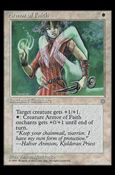 Magic the Gathering: Ice Age (Base Set) card 4 Armor of Faith