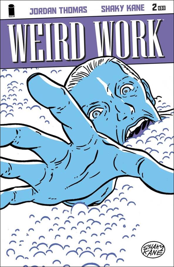 Weird Work issue 2 Shaky Kane Cover