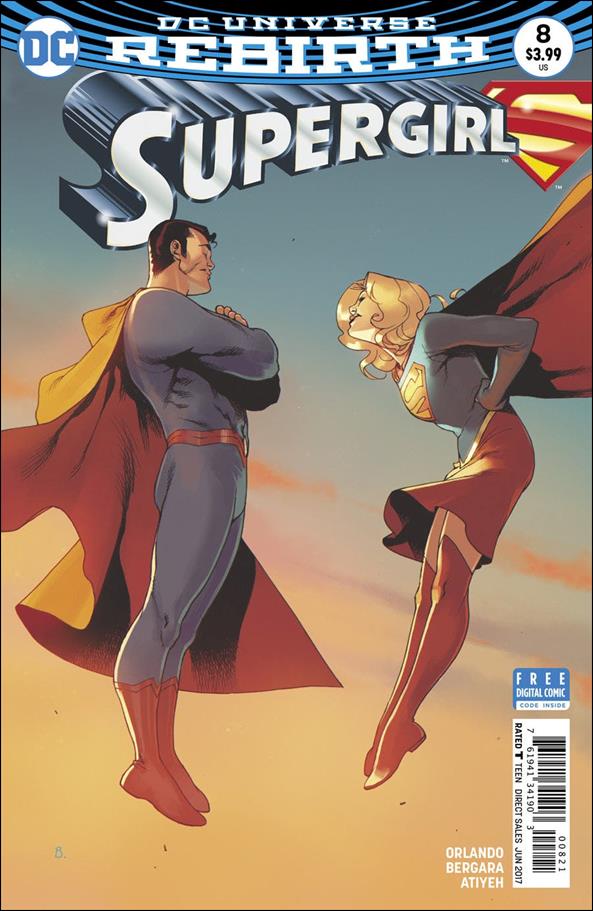 Supergirl (2016) issue 8-B  Bengal Cover
