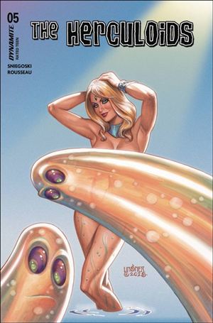 Herculoids (2025) issue 5-B Joseph Michael Linsner Cover