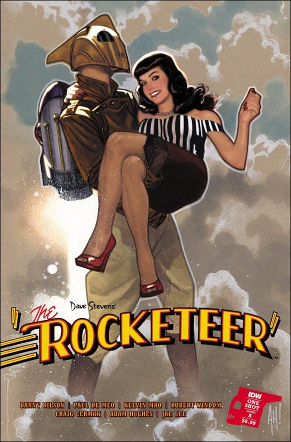 Rocketeer  issue 1 Adam Hughes Cover
