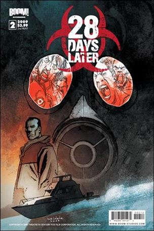 28 Days Later issue 2-D Brett Weldele Cover (2nd Printing)