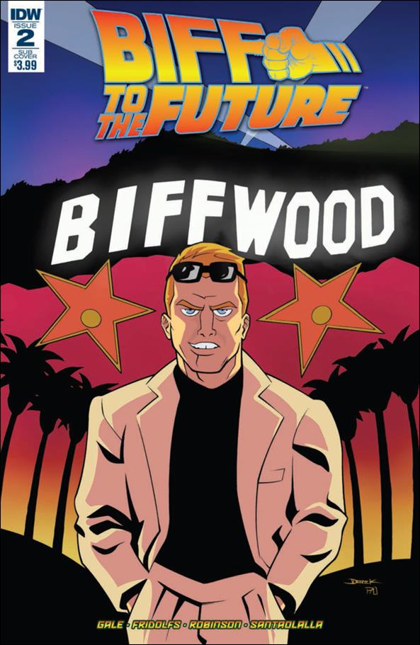 Back to the Future: Biff to the Future issue 2-B Derek Fridolfs Subscription Cover