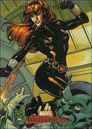 2007 Marvel Masterpieces (Parallel Foil Base Set) card 11 Black Widow
