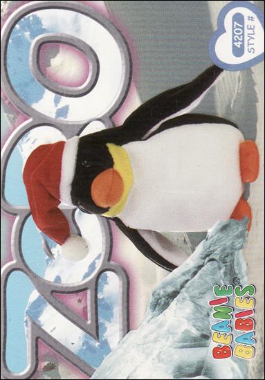Beanie Babies Series 4 (Base Set) card 255 Zero