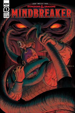 Dungeons & Dragons: Mindbreaker issue 1-B Max Davenport Cover