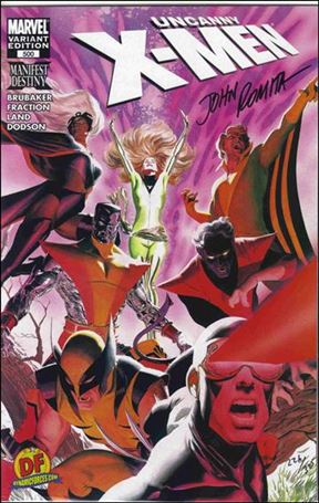 Uncanny X-Men (1981) issue 500-M DF Cover (Signed by John Romita Sr.) 1/325