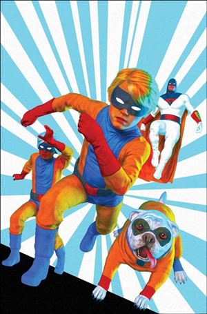 Space Ghost / Jonny Quest: Space Quest issue 2.00-W Mark Spears Blue Virgin 1:10 Cover