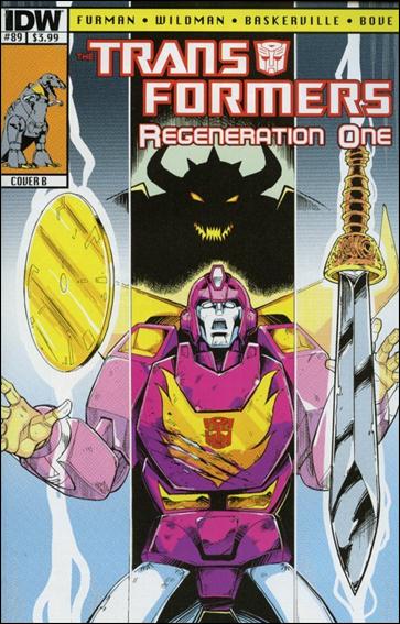 Transformers: Regeneration One issue 89-B Guido Guidi Cover