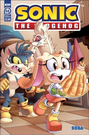 Sonic the Hedgehog (2018) issue 66-B Abigail Oz Cover
