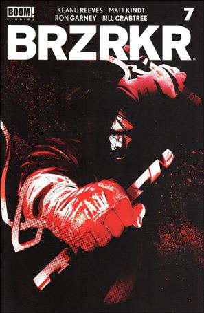 BRZRKR issue 7 Lee Garbett Cover