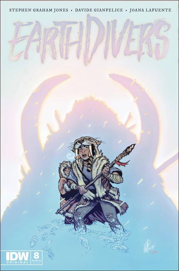 Earthdivers issue 8-B Sam Lotfi Cover