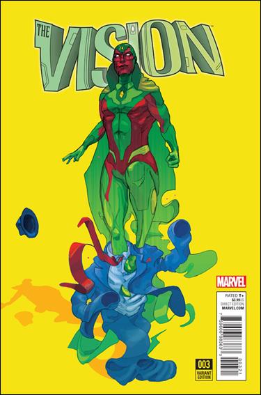 Vision (2016) issue 3-B Christian Ward 1:25 Cover