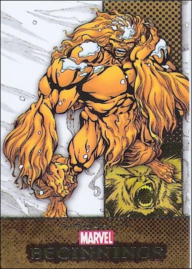 Marvel Beginnings: Series 3 (Base Set) card 365 Sasquatch
