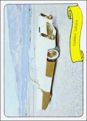 Kustom Cars II (Base Set) card 37 Golden Sahara