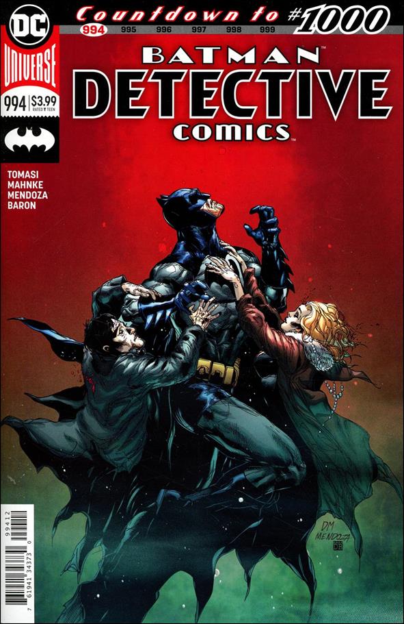 Detective Comics (1937) issue 994-C Doug Mahnke Red Cover (Second Print)