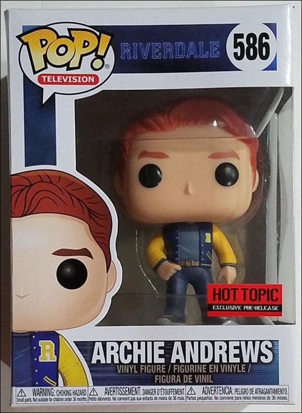 POP! Television figure 586 Archie Andrews Hot Topic Pre-Release