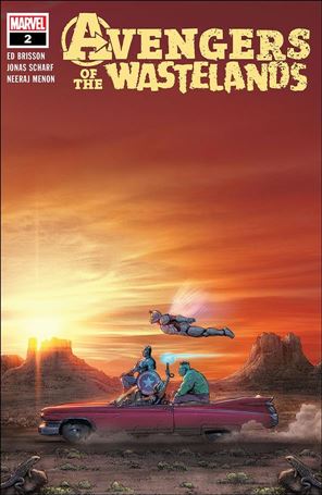 Avengers of the Wastelands issue 2 Juan Jose Ryp Cover