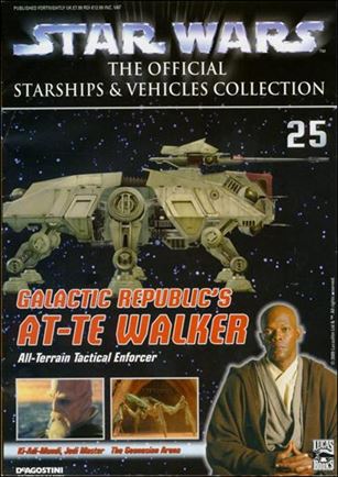 Star Wars: The Official Starships & Vehicles Collection issue 25 Galactic Republic's AT-TE Walker