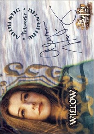 Buffy the Vampire Slayer: Season One (Autograph Subset) card A3 Alyson Hannigan as Willow