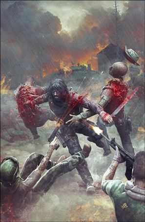 BRZRKR issue 1.00-VA Bjorn Barends Carnivore Comics NYCC Cover, 1/500