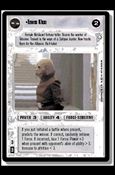 Star Wars: Special Edition Limited (Base Set) card 185 Tawss Khaa