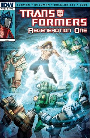 Transformers: Regeneration One issue 83 Andrew Wildman Cover