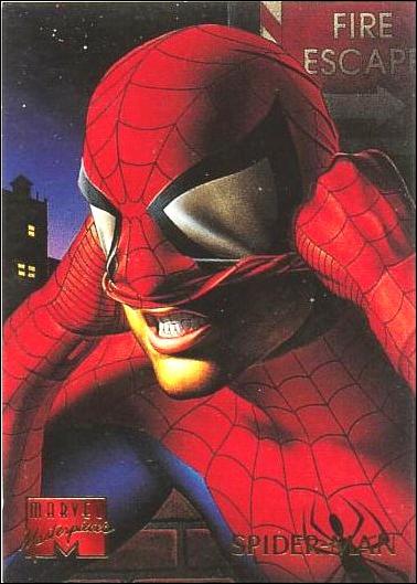 1995 Marvel Masterpieces (Base Set) card 92 Spider-Man
