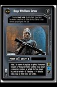 Star Wars: Enhanced Jabba's Palace (Base Set) card 2 Dengar With Blaster Carbine
