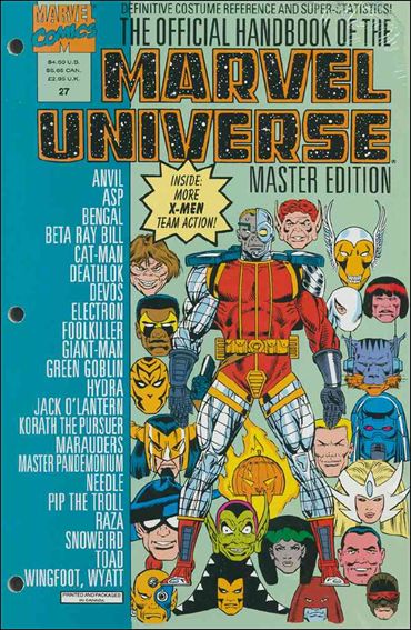 Official Handbook of the Marvel Universe: Master Edition issue 27