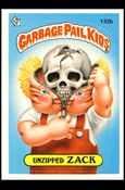 Garbage Pail Kids: Series 04 (Base Set) card 132b Unzipped Zack