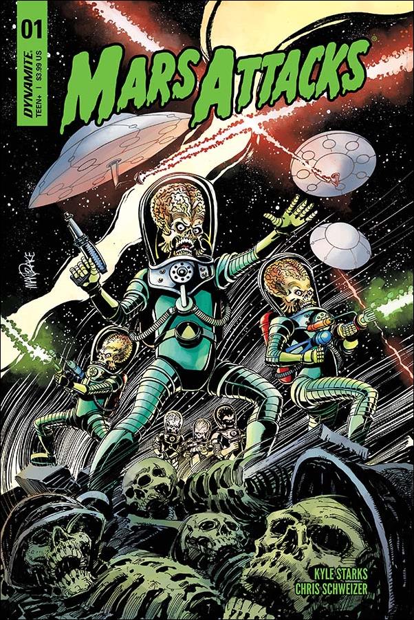Mars Attacks (2018) issue 1 Tom Mandrake Cover