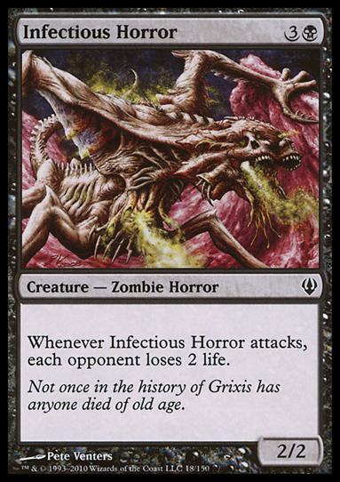 Magic the Gathering: Archenemy (Base Set) card 18 Infectious Horror