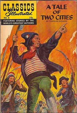Classic Comics/Classics Illustrated issue 6-V HRN 169 - Cardstock Cover