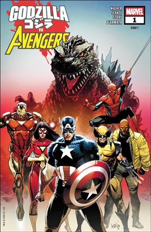 Godzilla vs. Avengers Cover Image 1