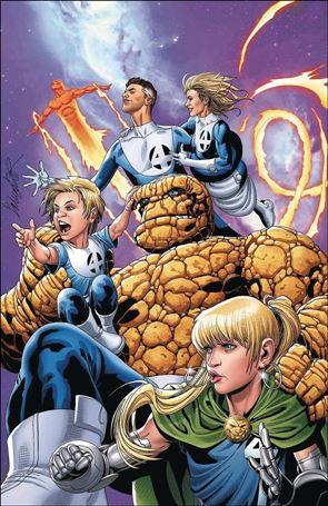 Punisher (2018) issue 1-B S. Larroca Return of the Fantastic Four Cover