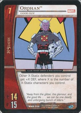 Marvel Knights: VS System (Base Set) card MMK-059 Orphan