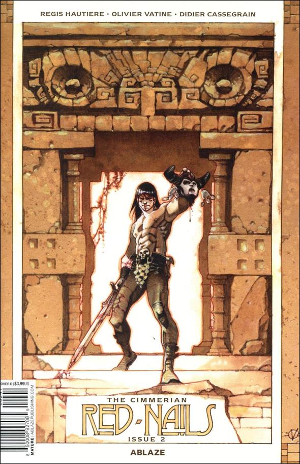 Cimmerian: Red Nails issue 2-D Olivier Vatine Cover